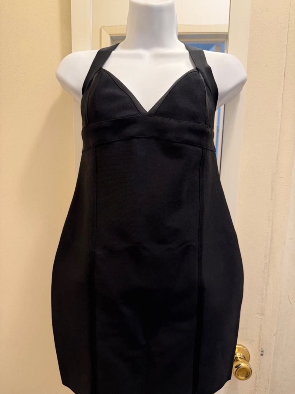 Herve Leger x Forever 21 Black Halter Mini Dress